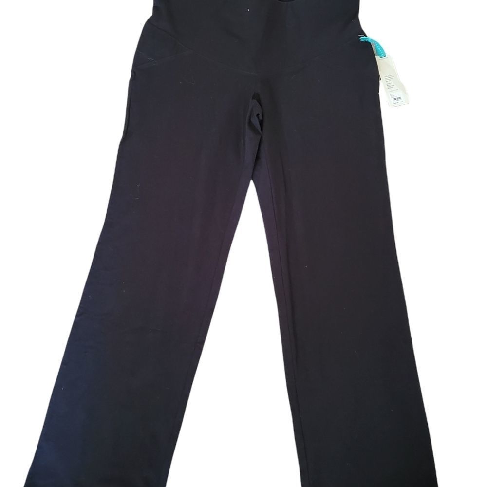 LIVI | Women's Active Control Black Yoga Stretch Pants | 14/16
